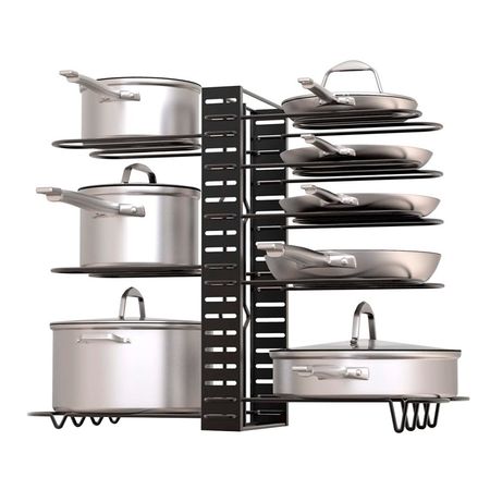 Organizador de Batería de Cocina Gadnic Acero Reforzado