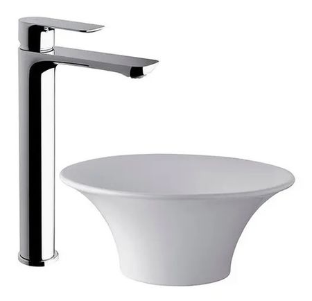 Griferia Fv Coty Mocomando Alto Para Lavatorio 0181.02/d9