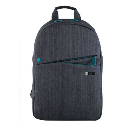 Mochila Porta Notebook Zom 15.6" Gris
