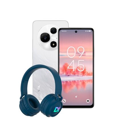 Combo TCL 60 Pro NXTPAPER 8+512GB Alps White + Auriculares Dekkin BT Verde