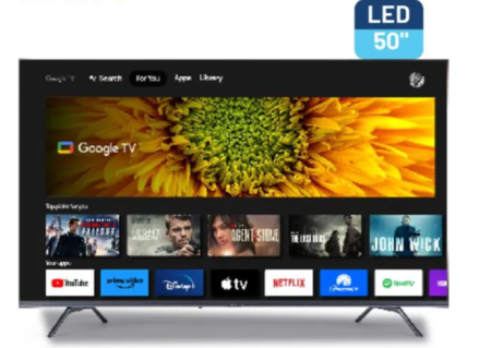 Smart Tv BGH 50" B5026UG6G 4K Google Tv