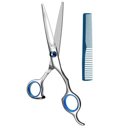 Tijera Profesional Gadnic Shivy 6.5 Pulgadas + Peine 