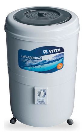 Lavarropas Semiautomático Superior 10 Kg 6 Programas Vitta Blanco