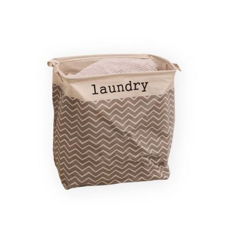 Cesto Canasto Organizador lavadero bano Ropa sucia Tela