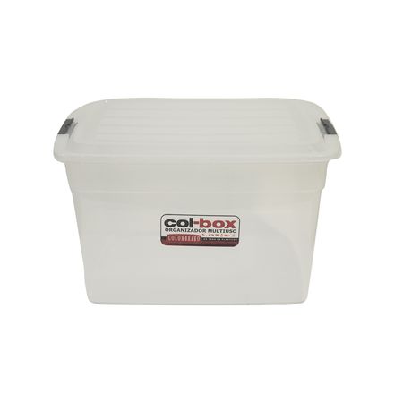 Caja Organizadora 34lts Apilable Plastica - Colombraro