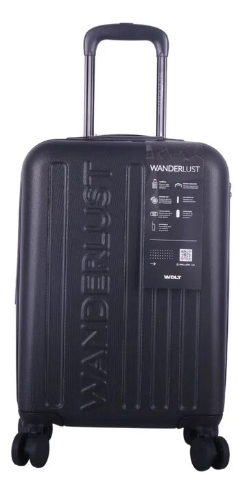 Valija Wanderlust Hard Abs 20 Pulg Expandible Negro 41113 - Vista 8