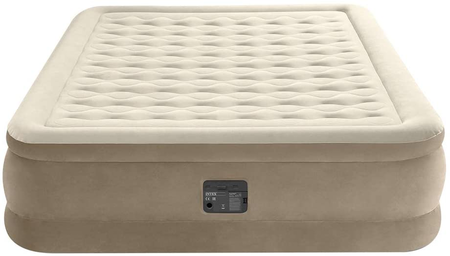 Colchon Inflable Electrico Intex Dura Beam 2 Plazas Ultra Agua