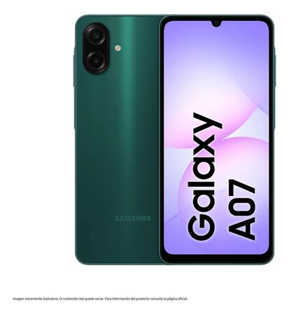 Celular Samsung Galaxy A07 64/4GB Green