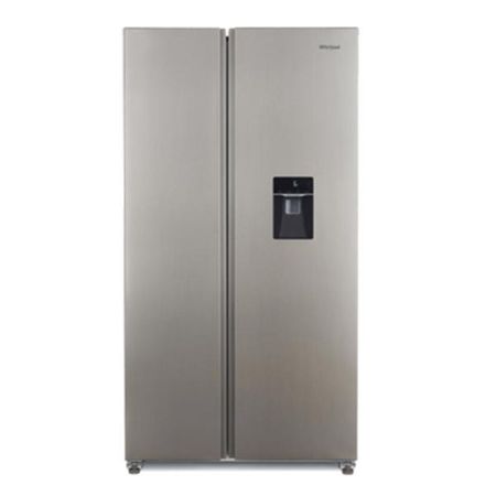 Heladera Whirlpool WRS955FWMS Acero 518 Litros No Frost Side By Side