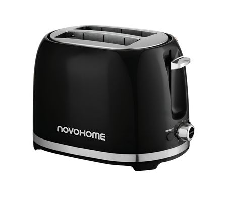 Tostadora 2 Rebanadas 7 Niveles Novohome 700W Retro Style
