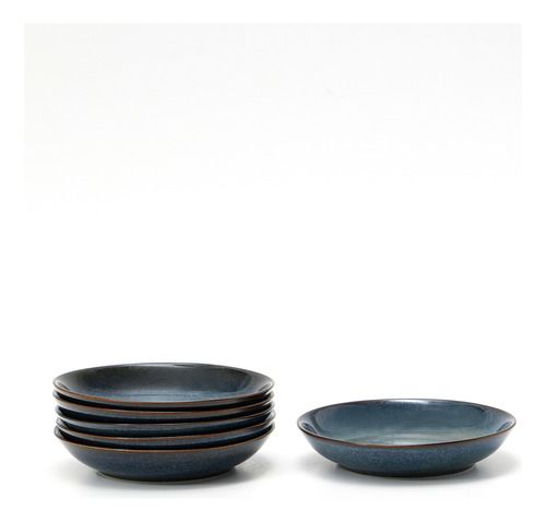 Set De 6 Plato Hondo Serena 20.6 Cm Azul Brillante - Vista 1