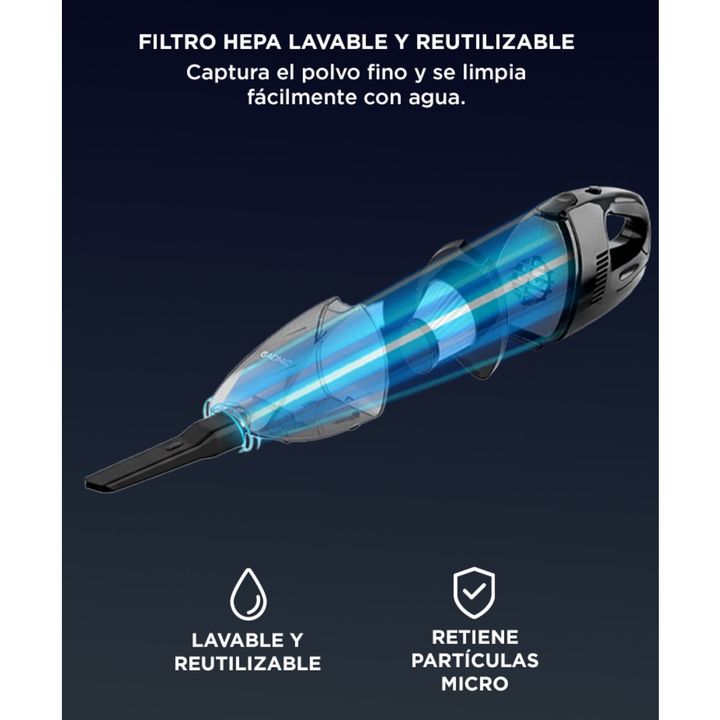 Aspiradora 12 volt Para Auto Portatil vc 111 - Vista 5