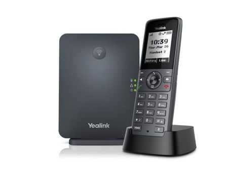 Voip Yealink Tel.Wifi  Est.Carga  Base 10 Conex CF