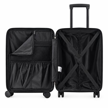 Valija Carry On 20” Unicross Porta Notebook 4 Ruedas 360° con Candado de Combinacion