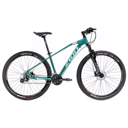 Bicicleta MTB Zion Ovanta Monoplato 10V R29 Verde/Negro Disco Hidr. Talle L