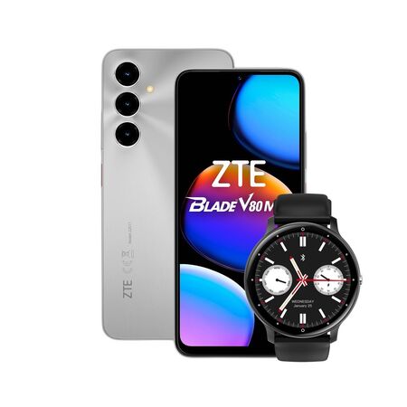 Combo ZTE V80 Max 4+256GB Silver + Smartwatch Dekkin SW 003