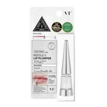 VT Reedle Shot Lip Plumper Beginner 3.3g - Labial Voluminizador para Principiantes con Acabado Glossy y Sílice