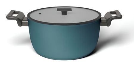 Cacerola 2 Asas y Tapa 24cm 4.5L Tvs Brillante Induccion