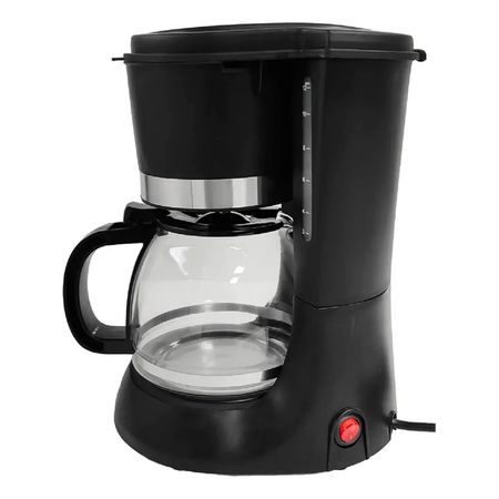 Cafetera De Filtro Kanji Kjh-cmf0800s01 Negra 12 Tazas Negro
