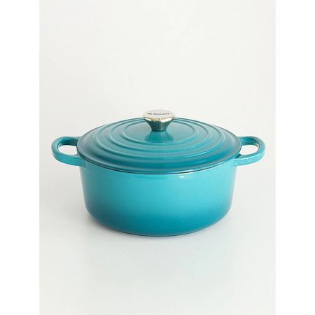 Cacerola Feuer Hierro Enlozado Celeste 25 cm
