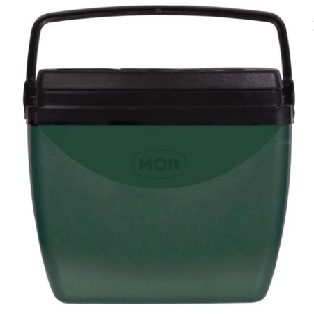 Conservadora Mor 18 Litros Ice Cold Lunchera 25108252 Verde Con Negro