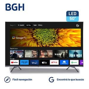 Smart Tv BGH 50" B5026UG6G 4K Google Tv