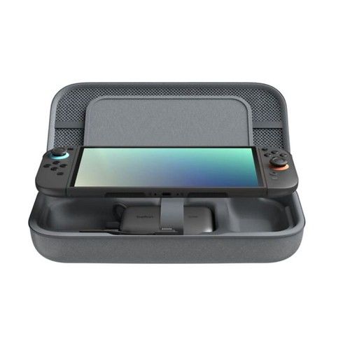 Funda Cargador Belkin CHARGING CASE 20W FOR NINTENDO SWITCH 2 CHARCOAL - Vista 2