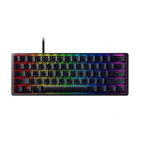 Teclado Razer Huntsman Mini 60% Optical Purple Switch Span