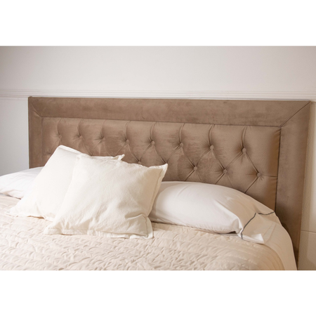 RESPALDO de cama CAPITONE CON MARCO 180X120