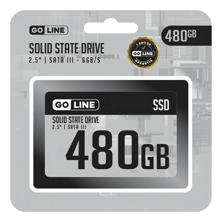 UNIDAD HD SSD 2.5 480GB GOLINE GLO480G