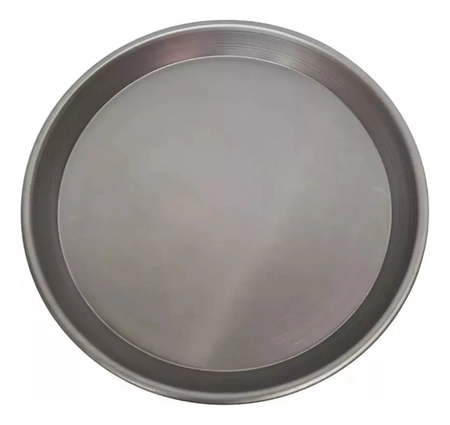 Set X 10 Moldes Pizzeros N 36 Chapa Liviana Moldes Pan Plateado