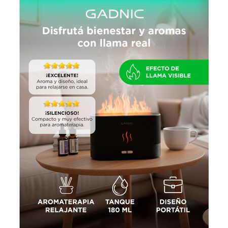 Difusor Humidificador Gadnic DH200 De Llama