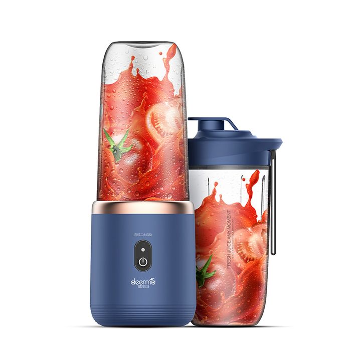 Licuadora Inalámbrica Portátil Deerma NU06 Azul Recargable - Vista 1