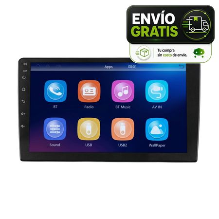 Stereo Multimedia Universal 9" MP5 CarPlay Bluetooth USB Espejo de Pantalla FM