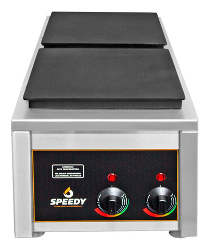 Anafe Electrico Industrial Speedy Grill 2 Hornallas 2.5 Kw - Vista 1