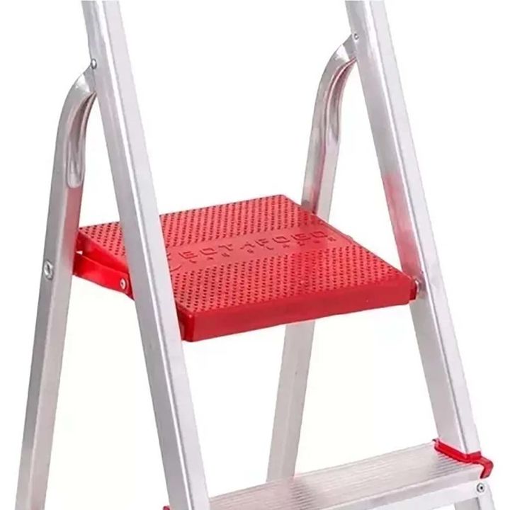 Escalera BOTAFOGO de Aluminio de 4 Escalones Tipo Tijera - Vista 2