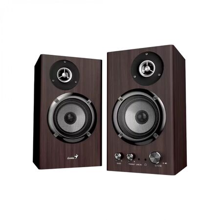 PARLANTE BLUETOOTH GENIUS SP-HF1812BT 50W DARK BROWN