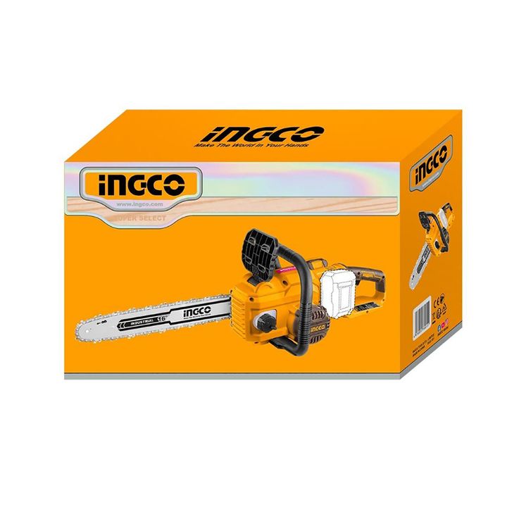 MOTOSIERRA S/CARBONES 400MM 40V INDUSTRIAL INGCO CGSLI40168 - Vista 3