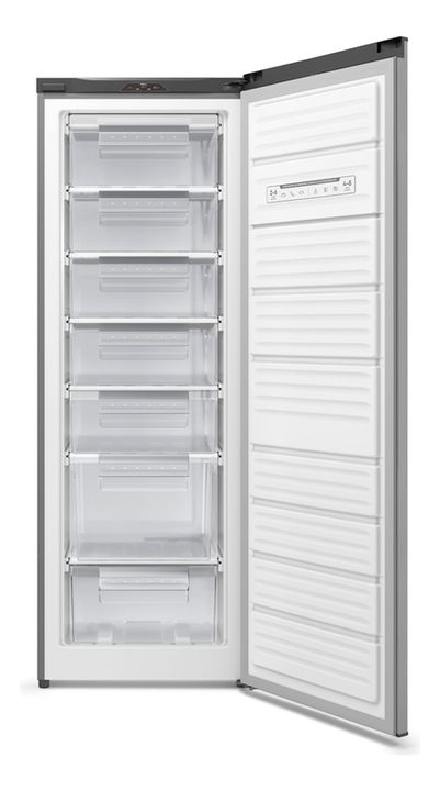 Freezer Vertical Gafa GFUP22P5HRG 245lts Gris Plata - Vista 1