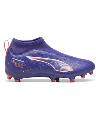 Botines Puma Ultra 5 Match+ LL FG Jr Niños Fútbol Violeta