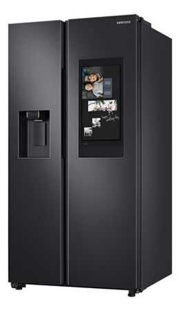 Heladera Samsung Side By Side Family Hub Inverter Black Black Doi 685L