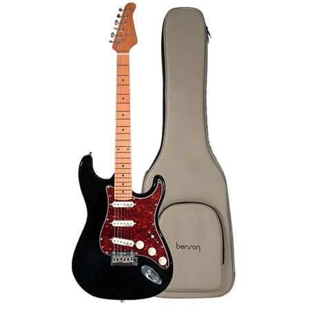 Benson HD 901 BK. Guitarra eléctrica tipo Stratocaster. Clásica, precisa y confiable