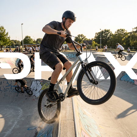 Bicicleta Bmx Freestyle Drax Dirt Rodado 20 Acero V-brakes