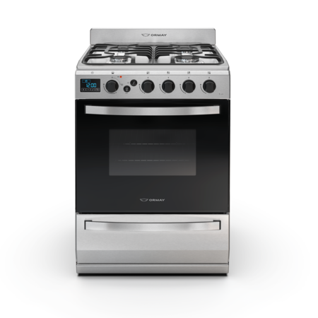 COCINA ORMAY EVO ACERO MULTIGAS GRILL ELEC.REJ. FUND. - 4608123