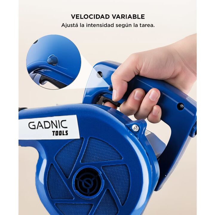 Sopladora Electrica Portátil Gadnic SP450 720W Alta Potencia - Vista 4