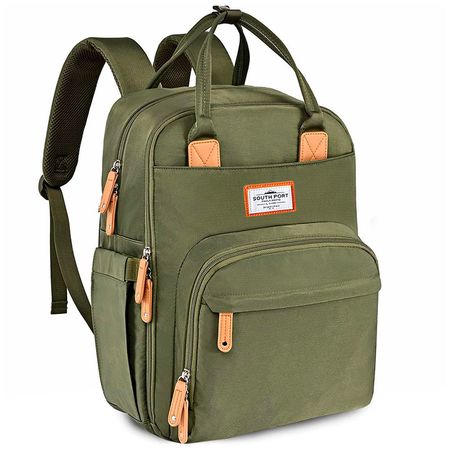 Mochila Maternal Verde South Port Bolso 