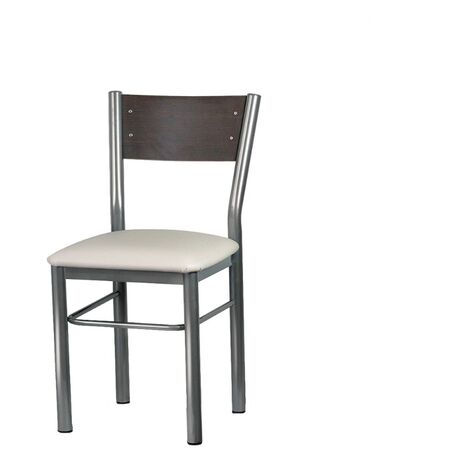 SILLA DAKAR PLATINO TIZA MUEBLES AIMARETTI