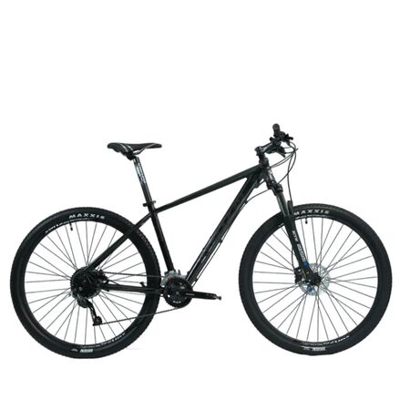 Bicicleta MTB Venzo Raptor R29 18V Negro/Gris Disco Hidr. Talle M