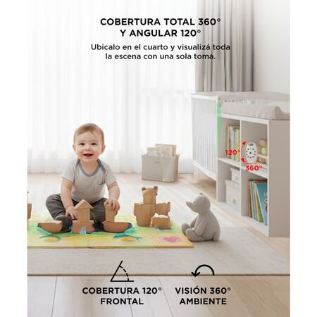 Baby Call Monitor Gadnic Audio Melodias Video con Visión Nocturna
