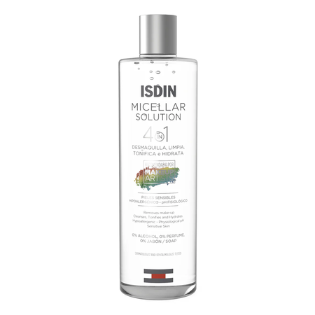 Solución Micelar Isdin Ureadin 4 En 1 400 Ml